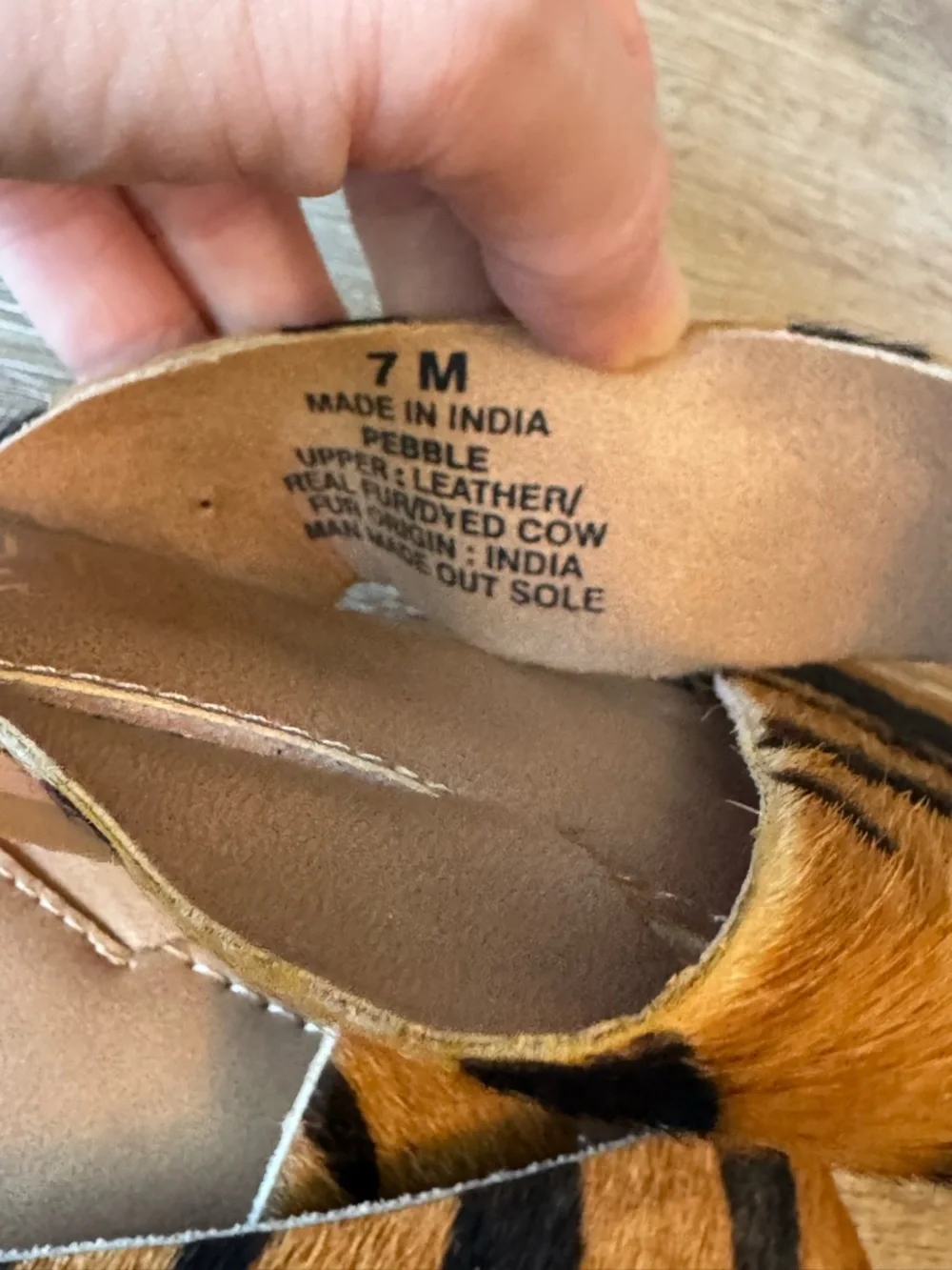 COCONUTS BY MATISSE LADYLIKE SANDALS IN TAN SNAKE SIZE 7M - Picture 8 of 9